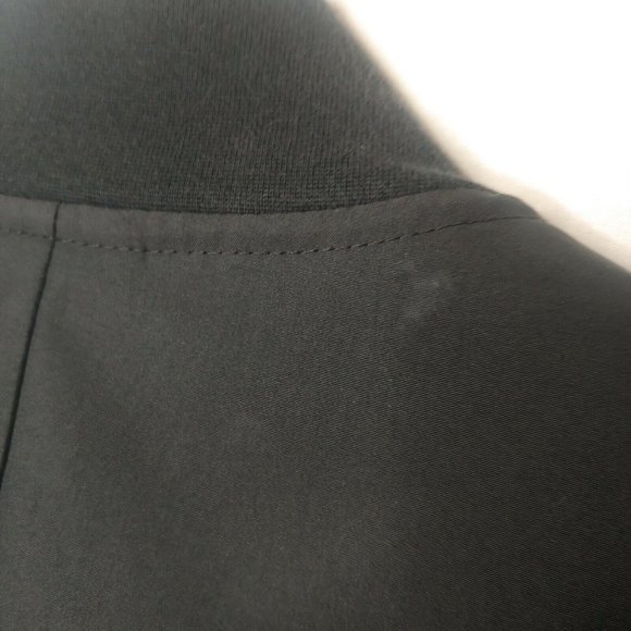 Nike Womens Small Zip Jacket Athletic Logo Black Spell Out Trim Lightweight Run - Picture 9 of 9